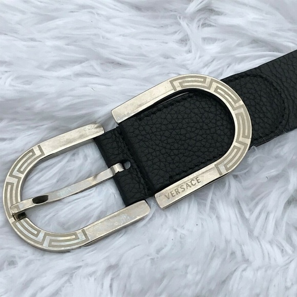Versace Other - Versace Men Belt Black Genuine Leather Men Waistba